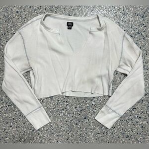 BDG Long Sleeve Crop Top